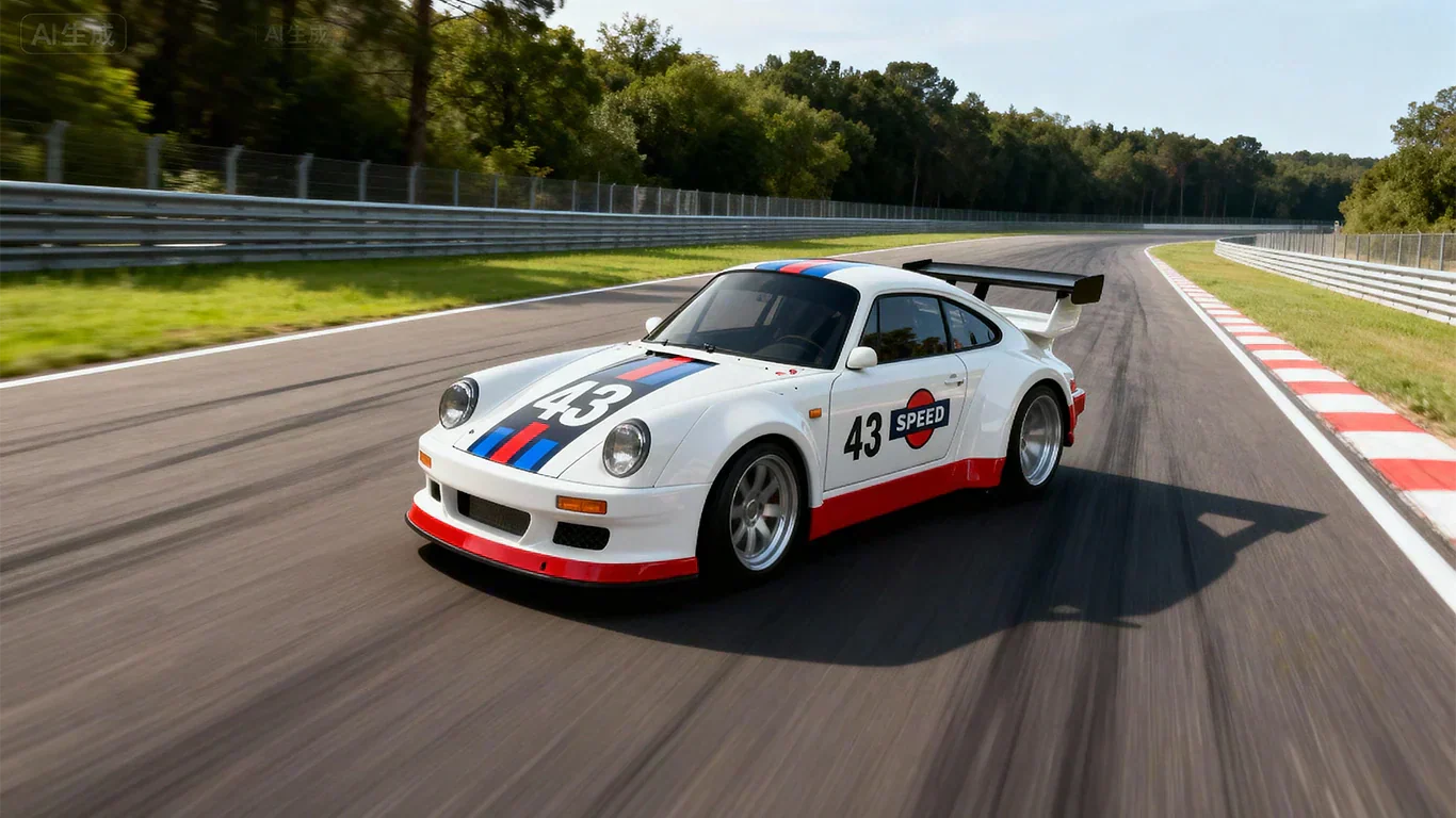 RC Drift Car 4WD 1/43 Scale - Jiabaile 4305 Porsche 964 with Gyro