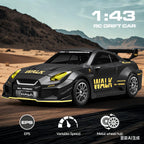RC Drift Car 4WD 1/43 Scale - Hstar Nissan GTR with Gyro - India - ThrustRC