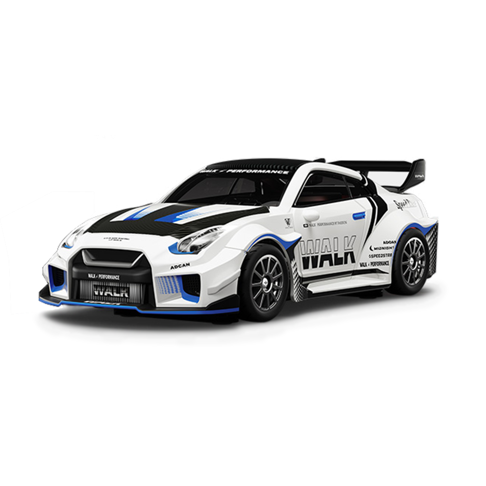 RC Drift Car 4WD 1/43 Scale - Hstar Nissan GTR with Gyro - India - ThrustRC