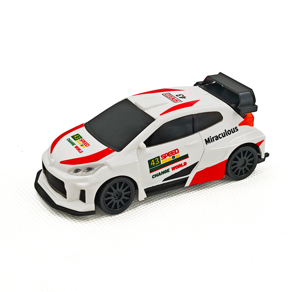RC Drift Car 4WD 1/43 Scale - Jiabaile 4308 Toyota YARIS Rally Car with Gyro - India - ThrustRC