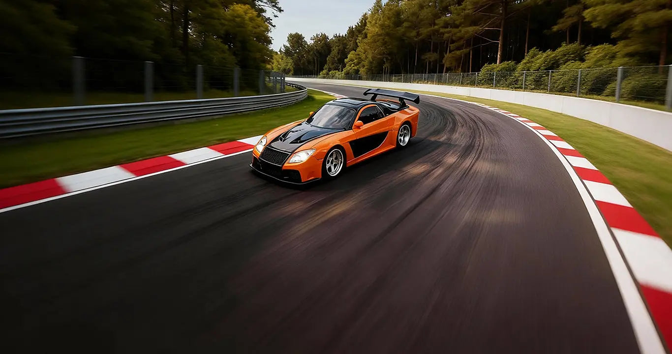 Banner RC Drift Car Banner Jiabaile 4309 Mazda RX-7 with_Gyro