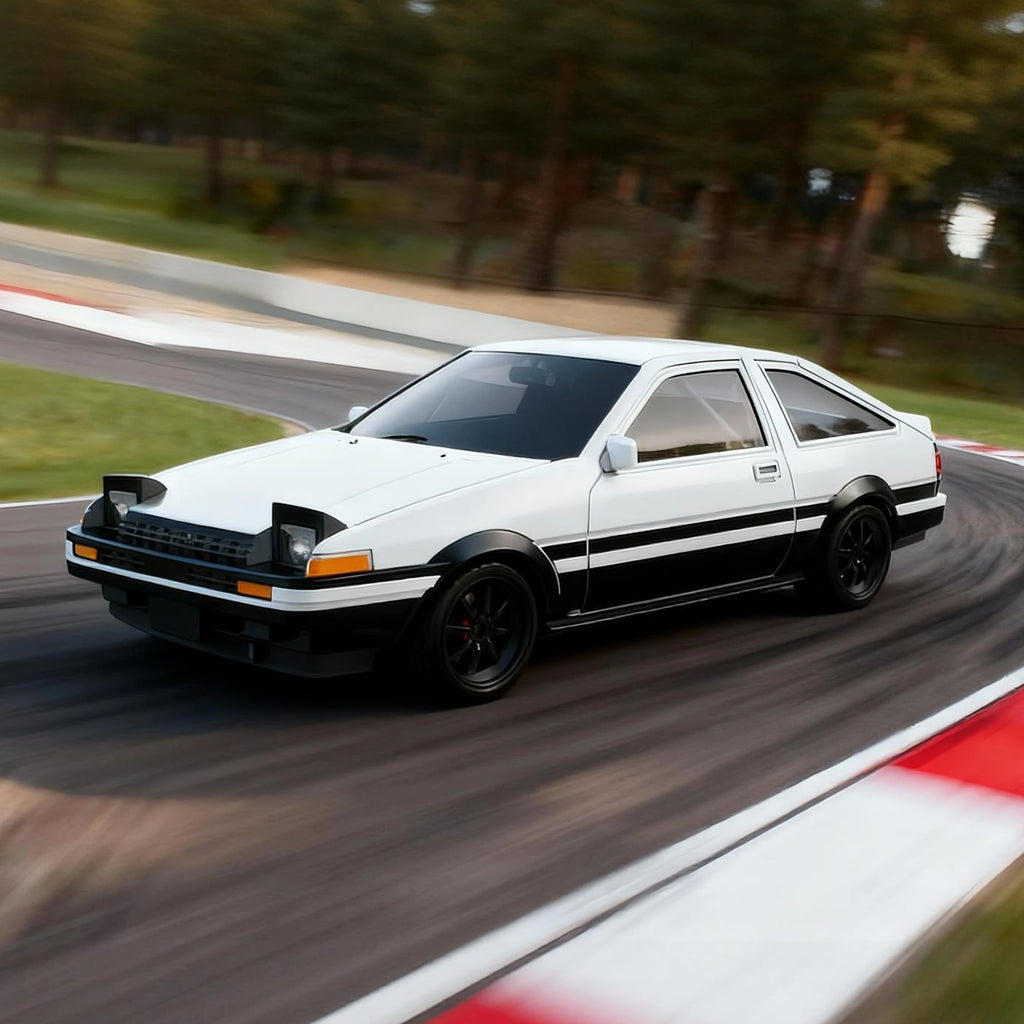 RC Drift Car 4WD 1/43 Scale - Jiabaile 4306 Toyota AE86 with Gyro - India - ThrustRC