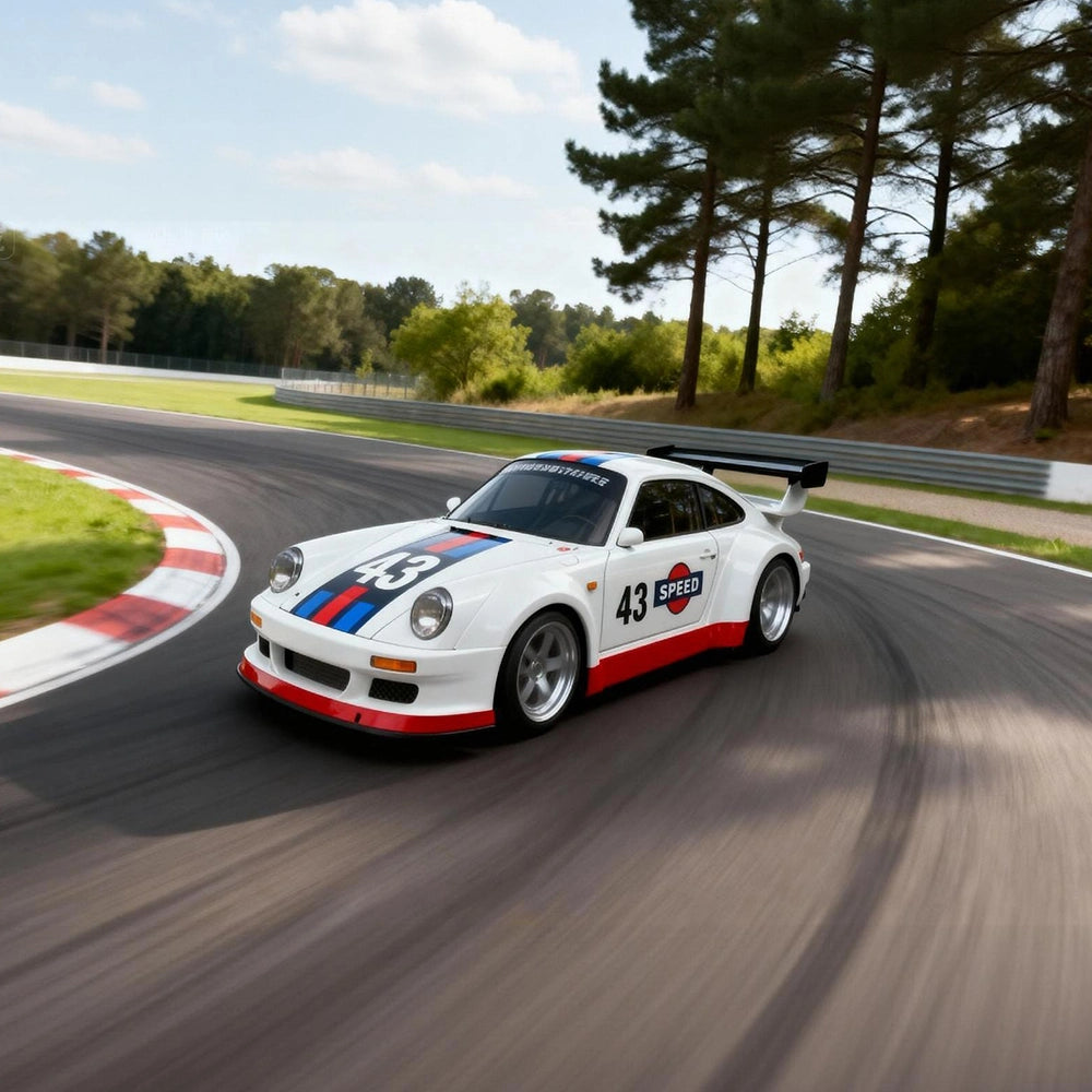 RC Drift Car 4WD 1/43 Scale - Jiabaile 4305 Porsche 964 with Gyro - India - ThrustRC