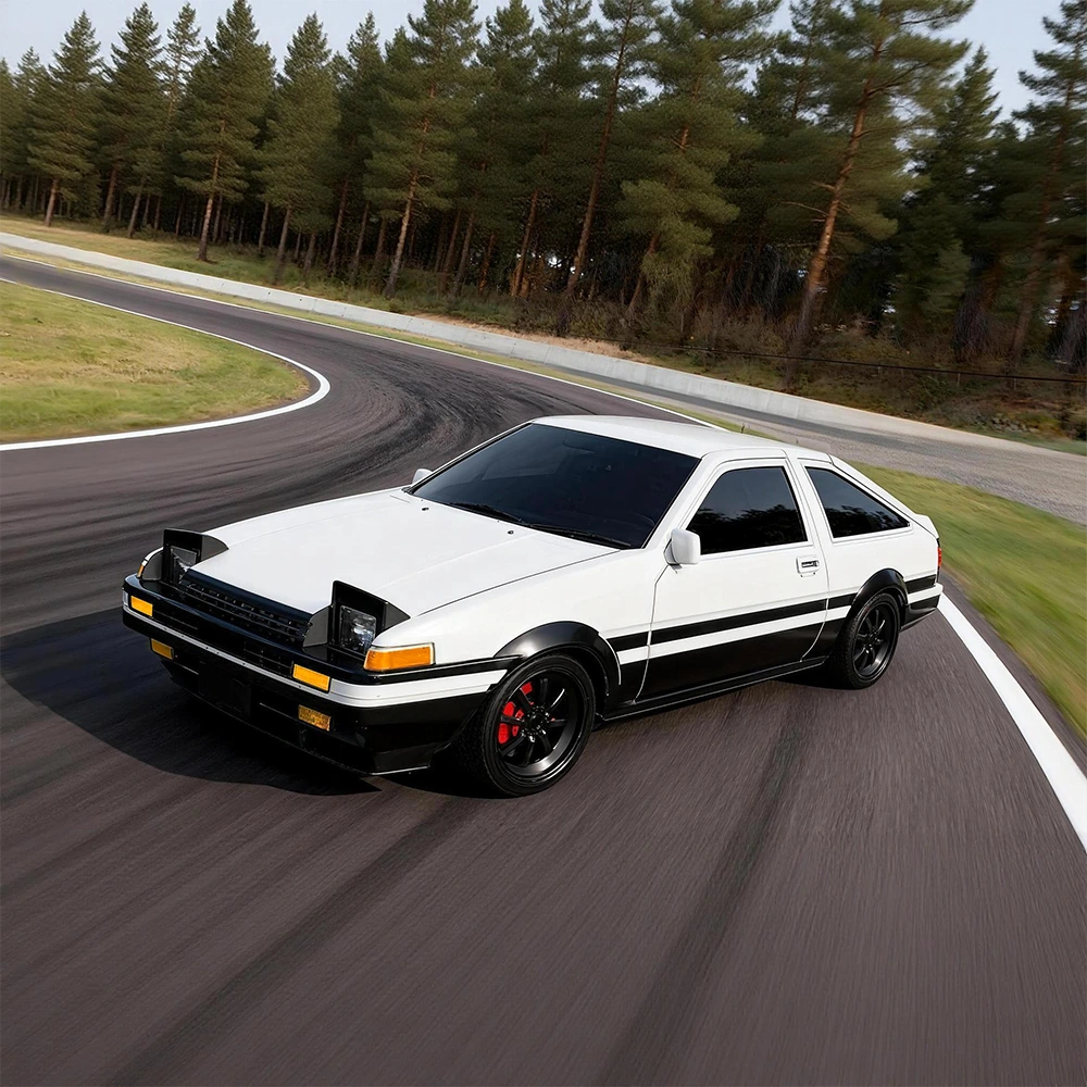 RC Drift Car 4WD 1/43 Scale - Jiabaile 4306 Toyota AE86 with Gyro - India - ThrustRC