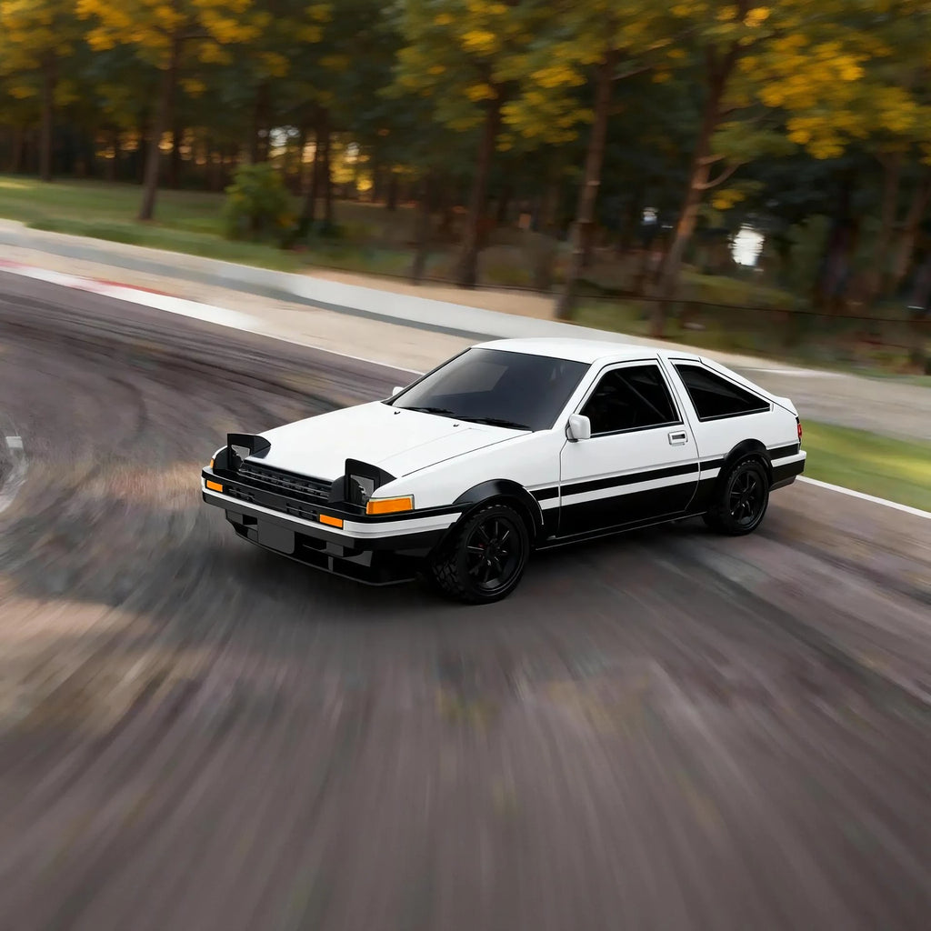 RC Drift Car 4WD 1/43 Scale - Jiabaile 4306 Toyota AE86 with Gyro - India - ThrustRC